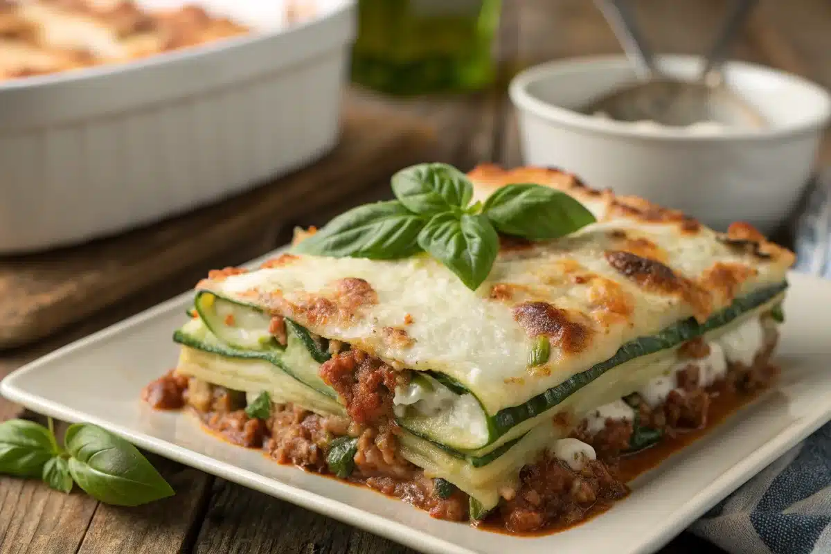 Ultimate zucchini lasagna recipe – keto-friendly & low-carb delight.