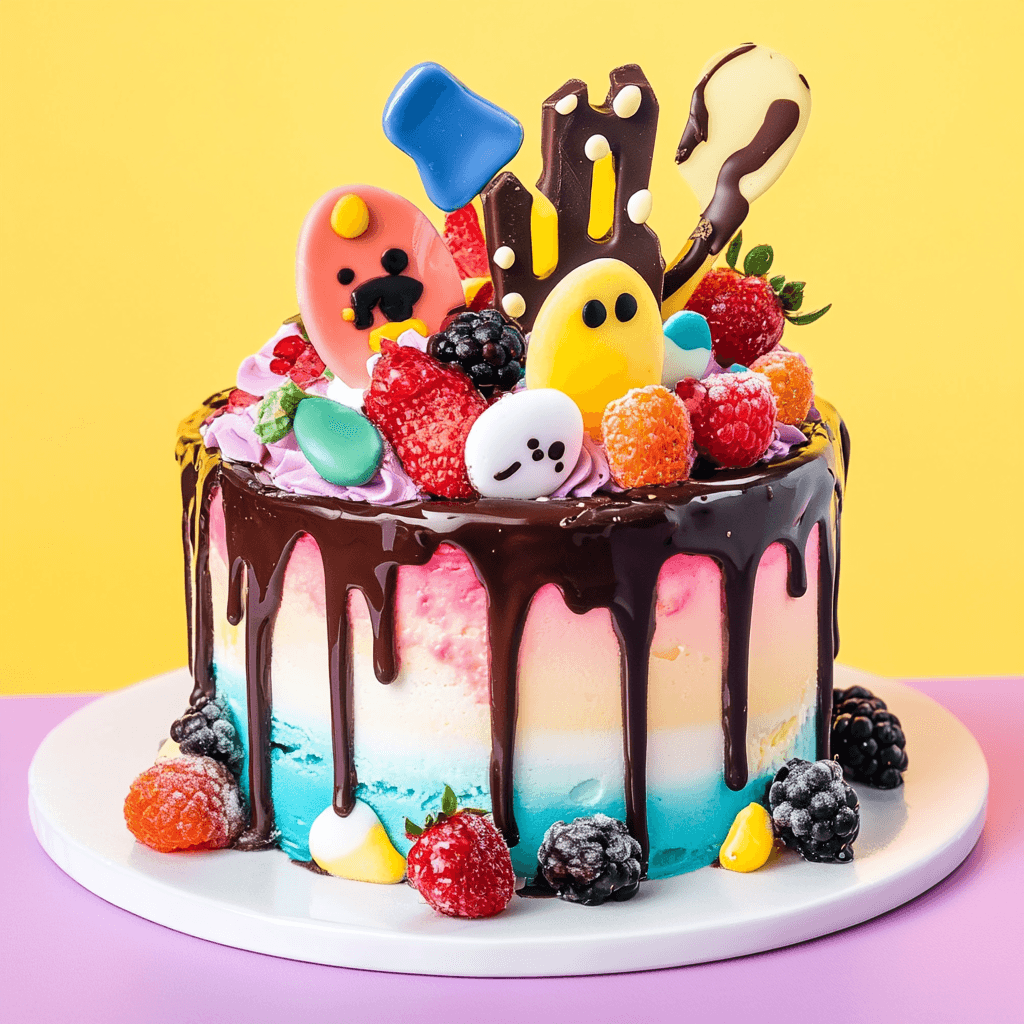 labubu ice cream cake without milk