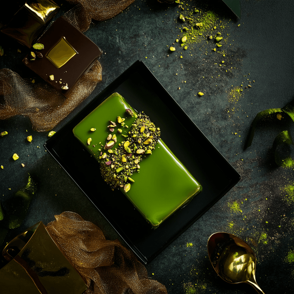 labubu matcha dubai chocolate in luxury box