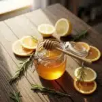 Honey Trick Recipe Jar and Ingredients