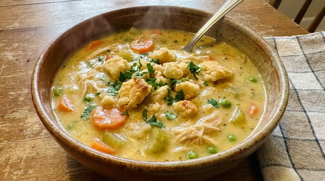 Best Chicken Pot Pie Soup – Cozy, Creamy, and Full of Flavor
