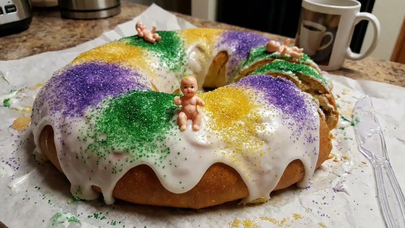 Mardi Gras King Cake recipe