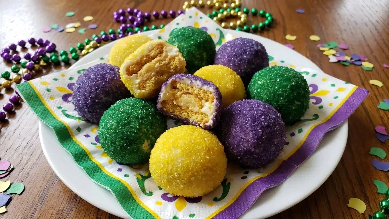 Mardi Gras Truffles