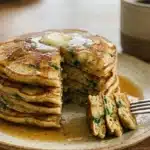 Banana Spinach Pancakes