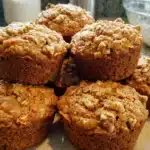 Carrot Oatmeal Muffins