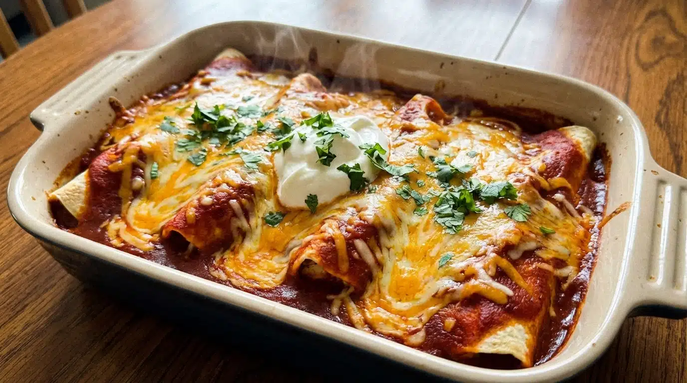 Cheese Chicken Enchiladas