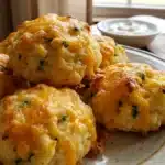 Cheesy Mashed Potato Puffs