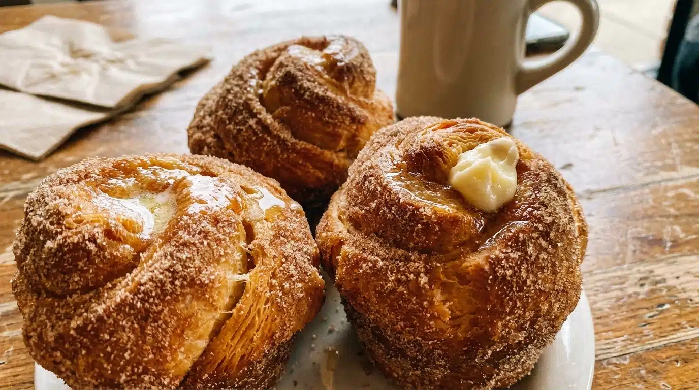 Churro Cruffins