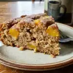 Cinnamon Peach Cake