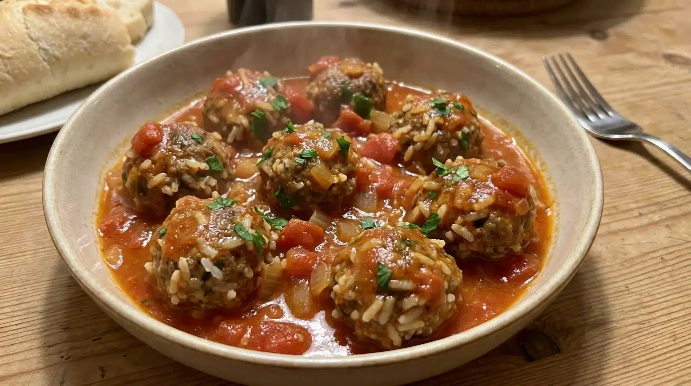 Classic Porcupine Meatballs