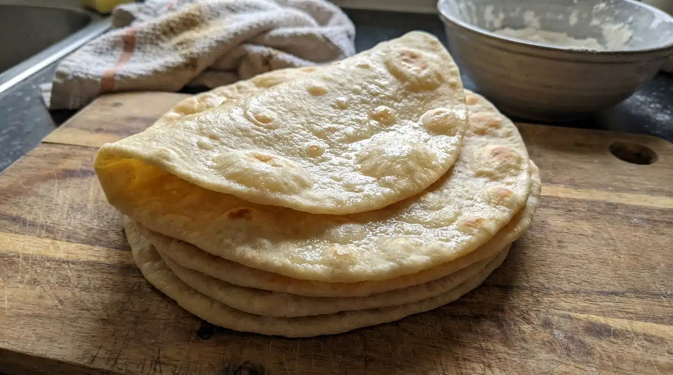 Easy Sourdough Discard Tortillas