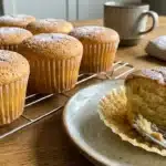 Fluffy Japanese Cotton Cheesecake Cupcakes