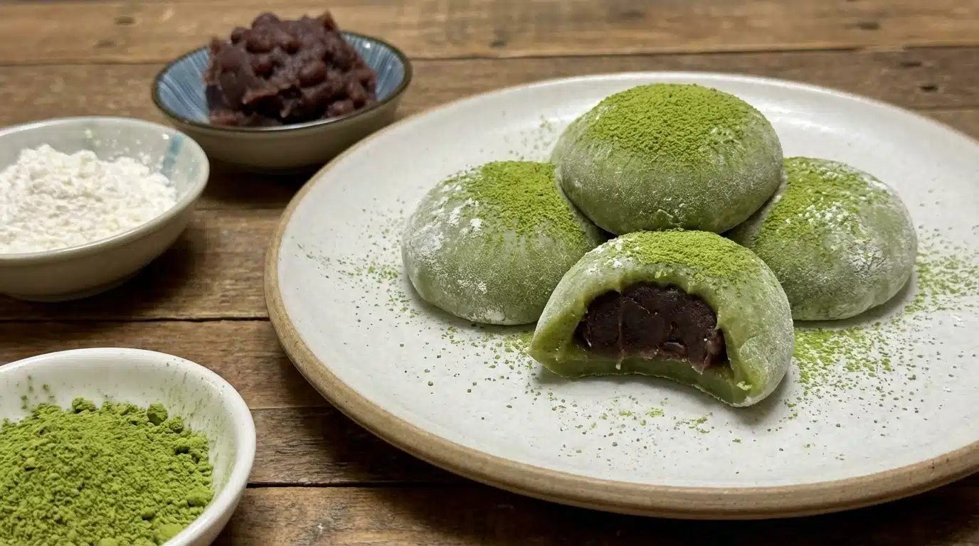 Green Tea Mochi Recipe