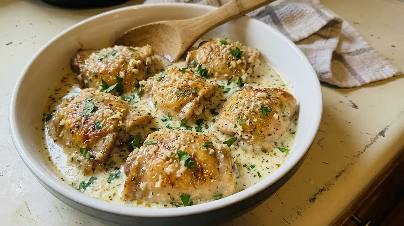 Instant Pot Garlic Parmesan Chicken