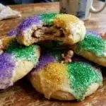 Mardi Gras King Cake Cookies
