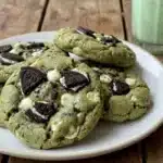 Oreo Shamrock Shake Cookies