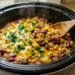 Slow Cooker Cowboy Casserole