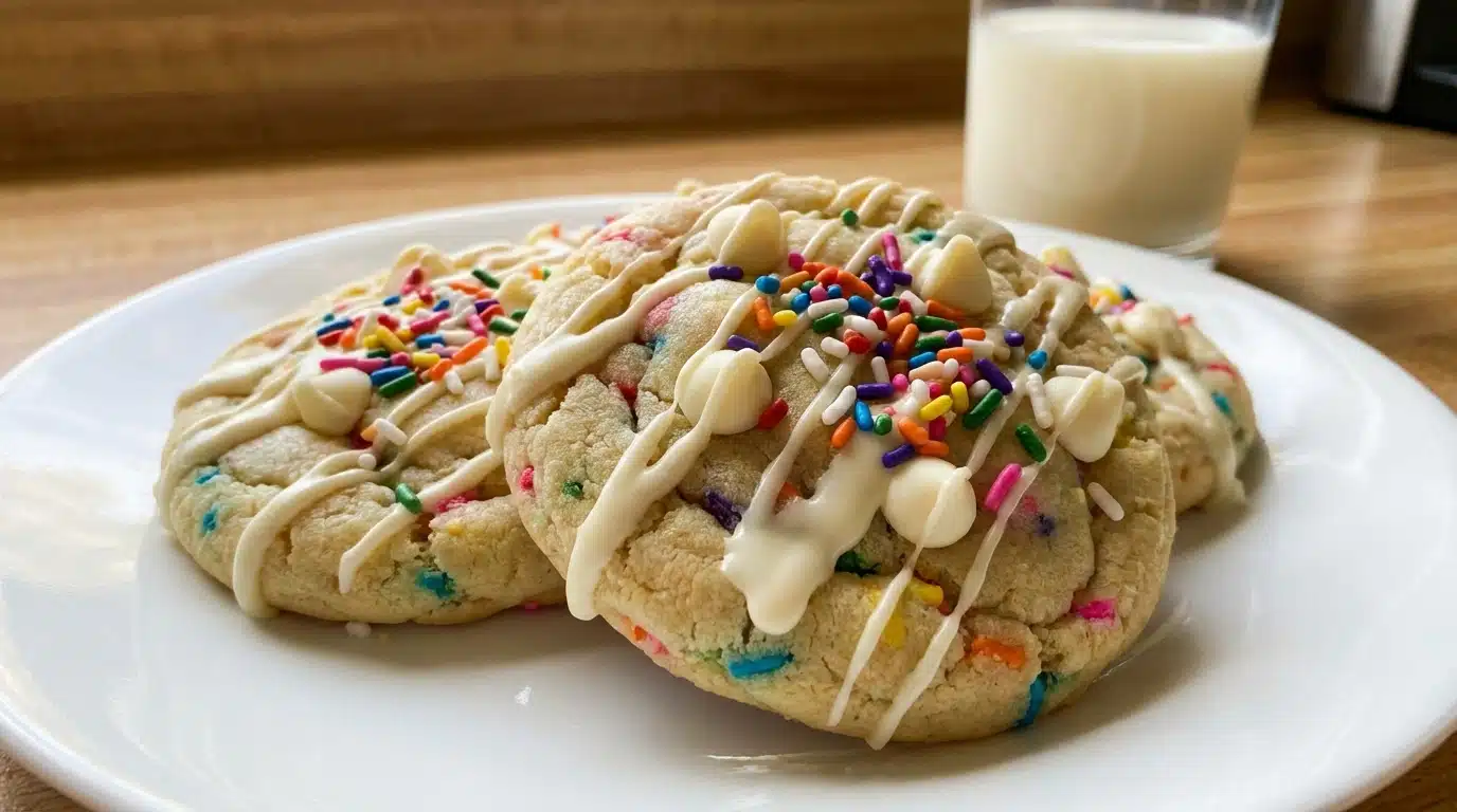Birthday Cake Cookies