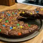 Cookie Brownie Pizza