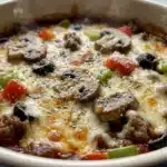 Low Carb Crustless Pizza Bowl