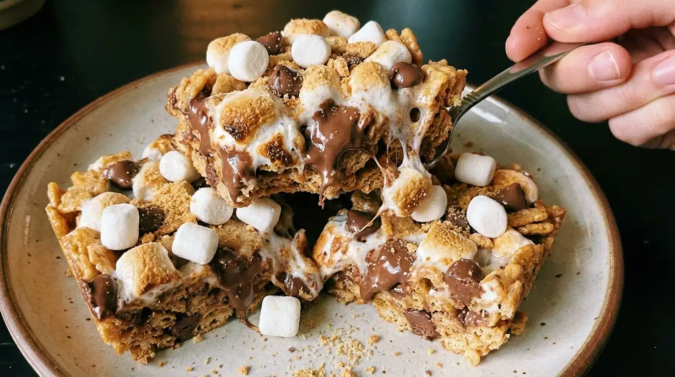 Golden Grahams S'mores Bars