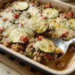 Ground Turkey Zucchini Casserole