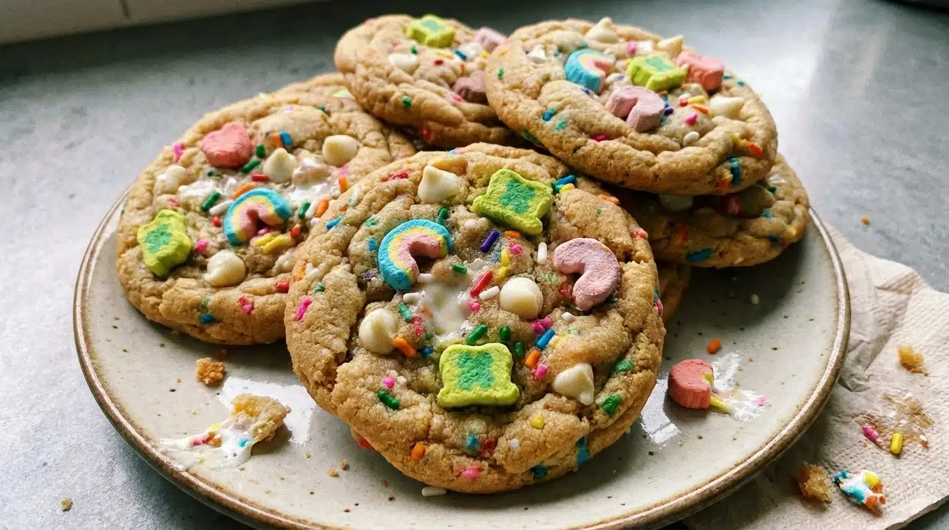 Lucky Marshmallow Cookies