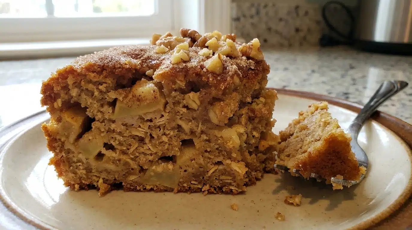 Oatmeal Apple Cake