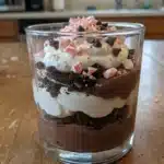Peppermint Mocha Pudding Parfaits