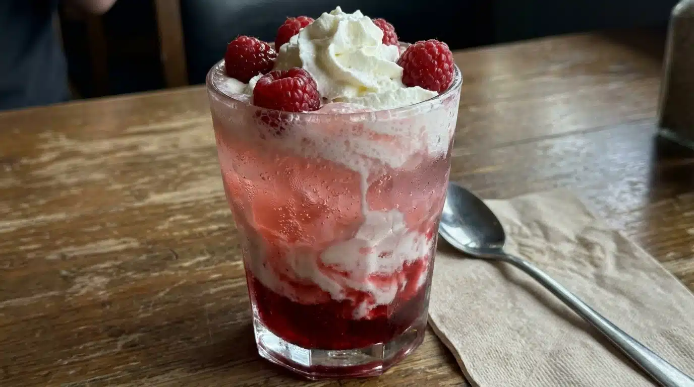 Raspberry Dream Dirty Soda