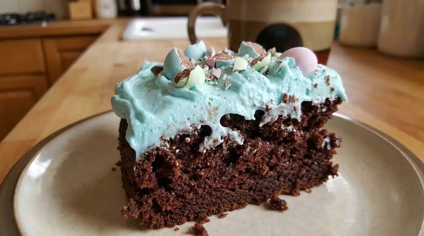 Robin’s Egg Chocolate Cake