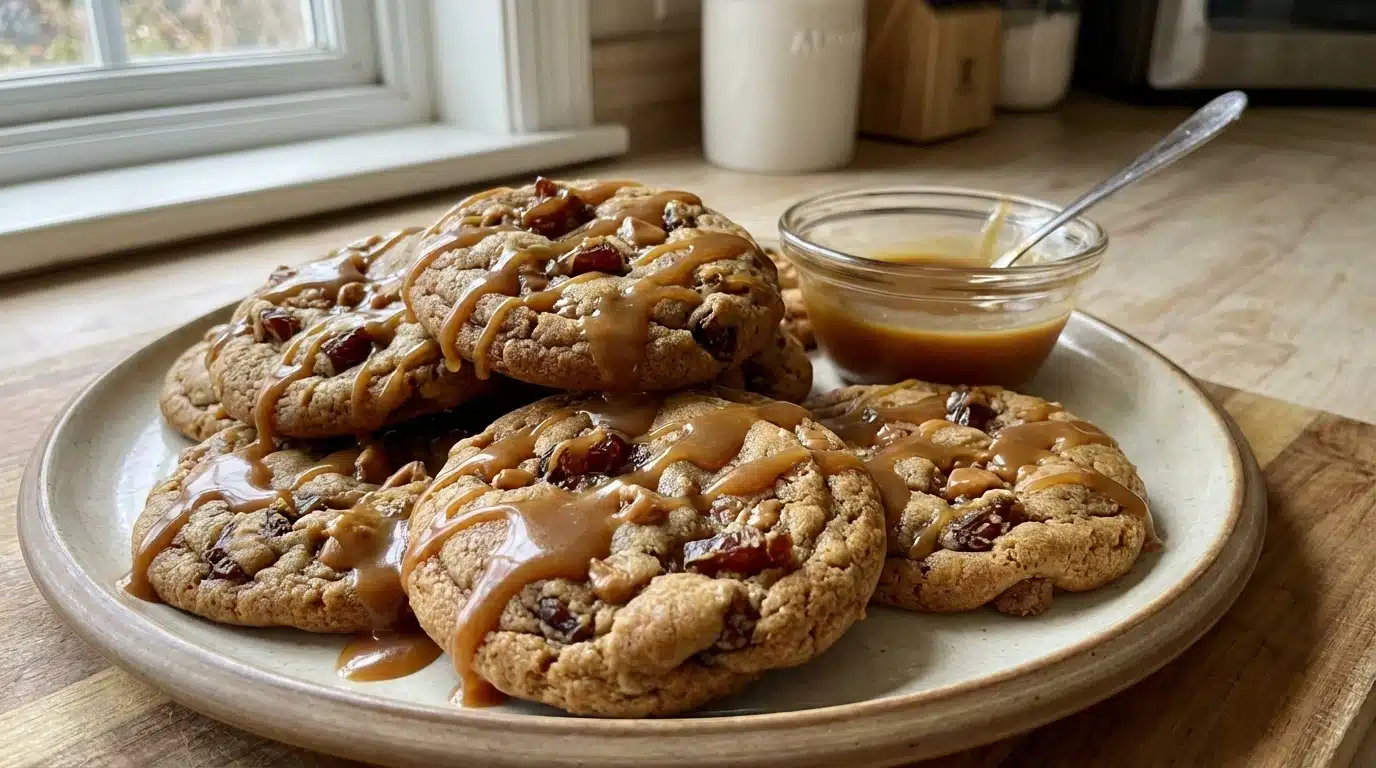 Sticky Toffee Pudding Cookies