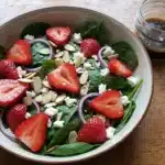 Strawberry Spinach Salad