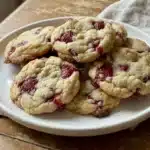 Vanilla Raspberry Cookies