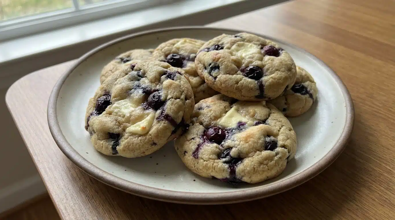 Blueberry Cheesecake Cookies