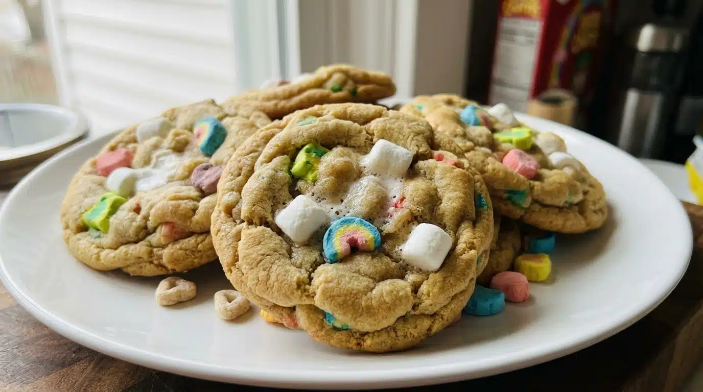Lucky Charms Cookies