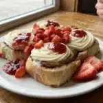 Strawberry Cheesecake Cinnamon Rolls