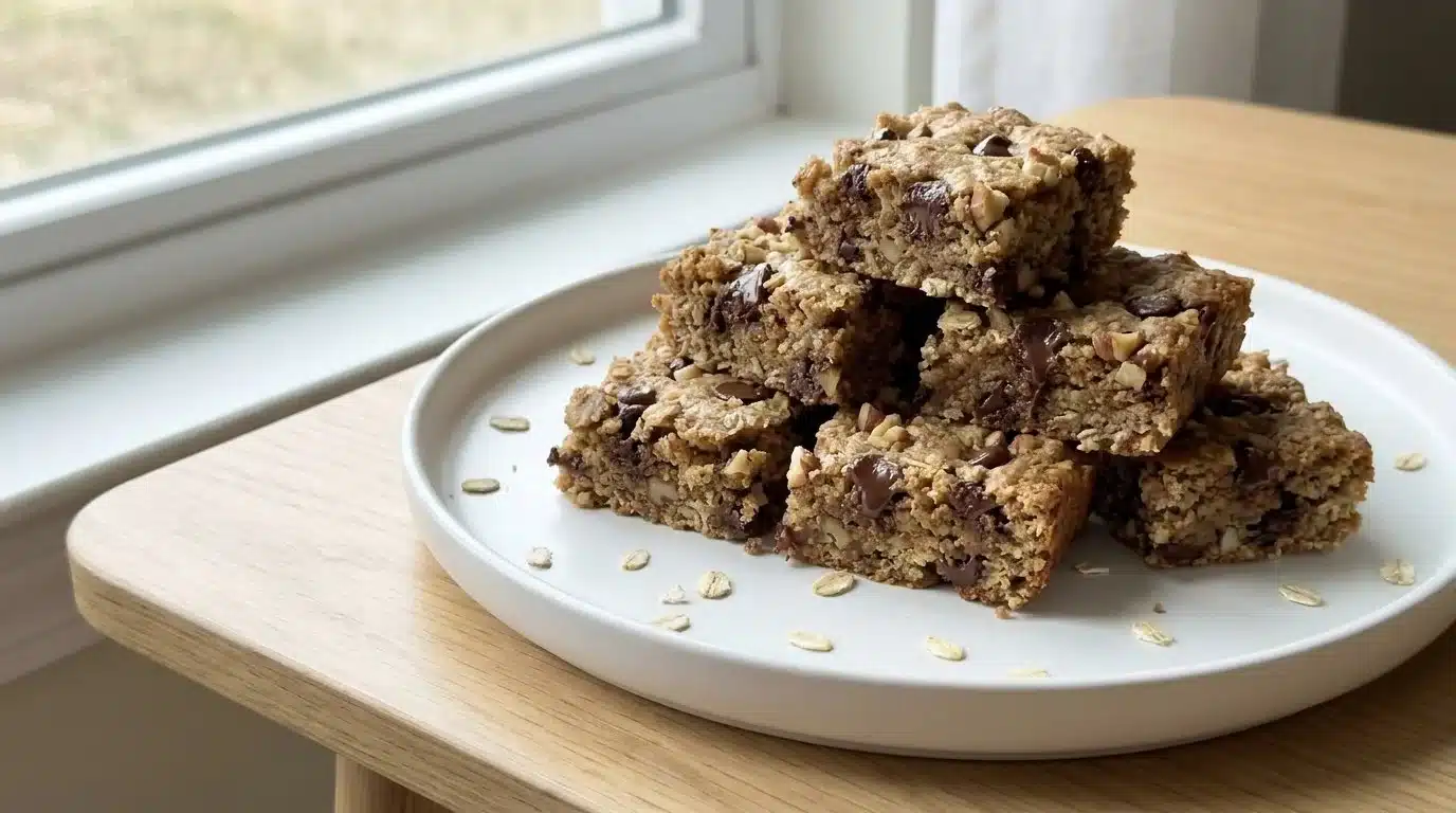 Banana Oat Bars
