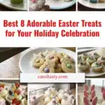 Colorful and adorable Easter treats for a festive holiday celebration.