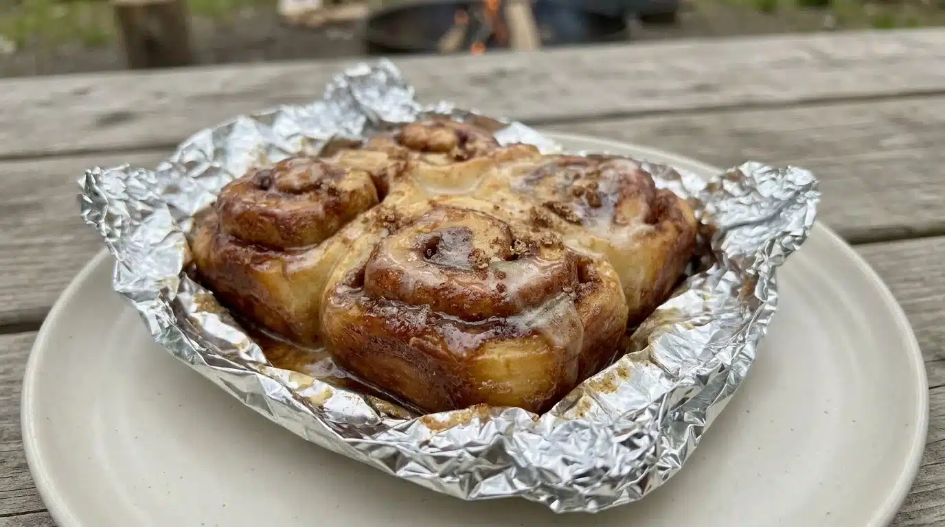 Campfire Cinnamon Rolls