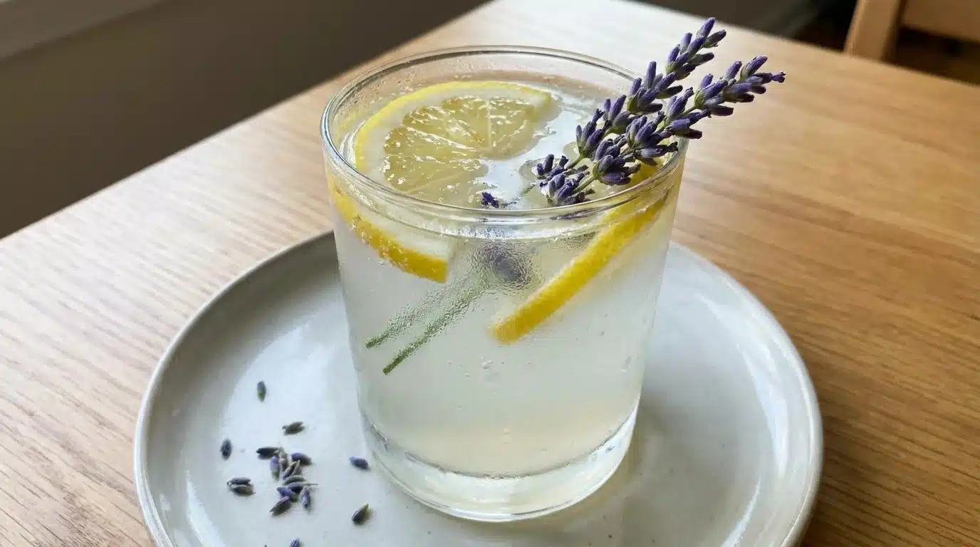 Coconut Lavender Lemonade Mocktail