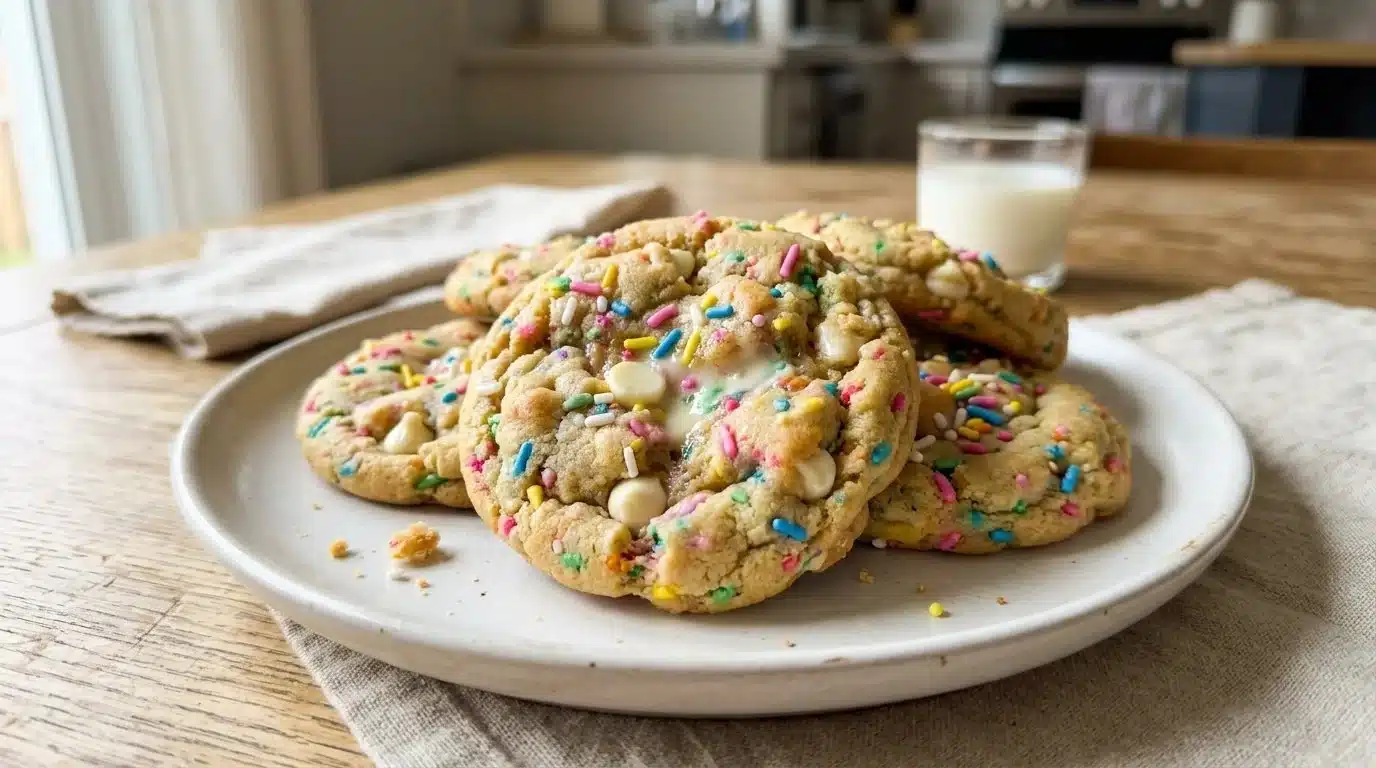 Easter Funfetti Cookies