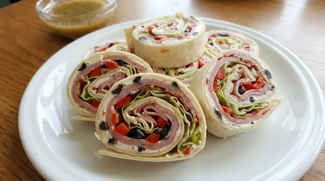 Italian Pinwheel Sandwiches