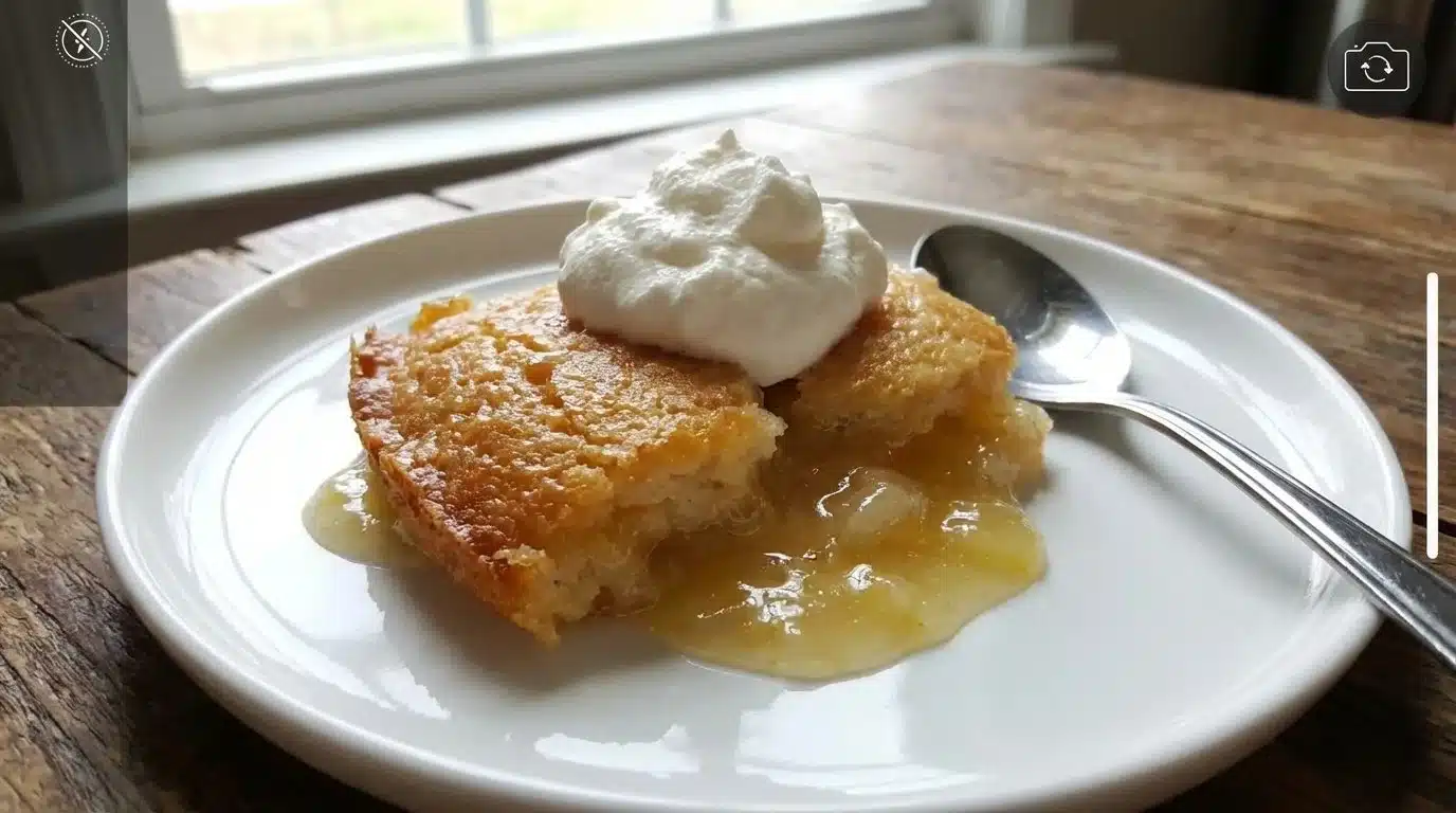 Magic Lemon Cobbler