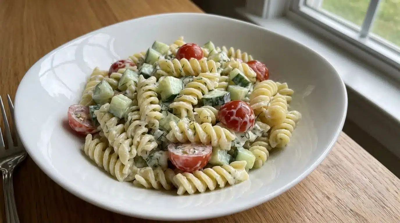 Tzatziki Pasta Salad
