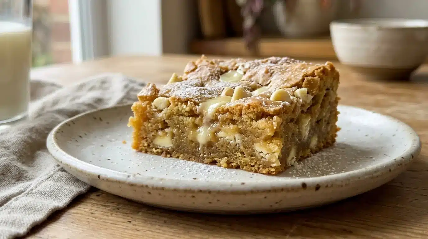 White Chocolate Brownies