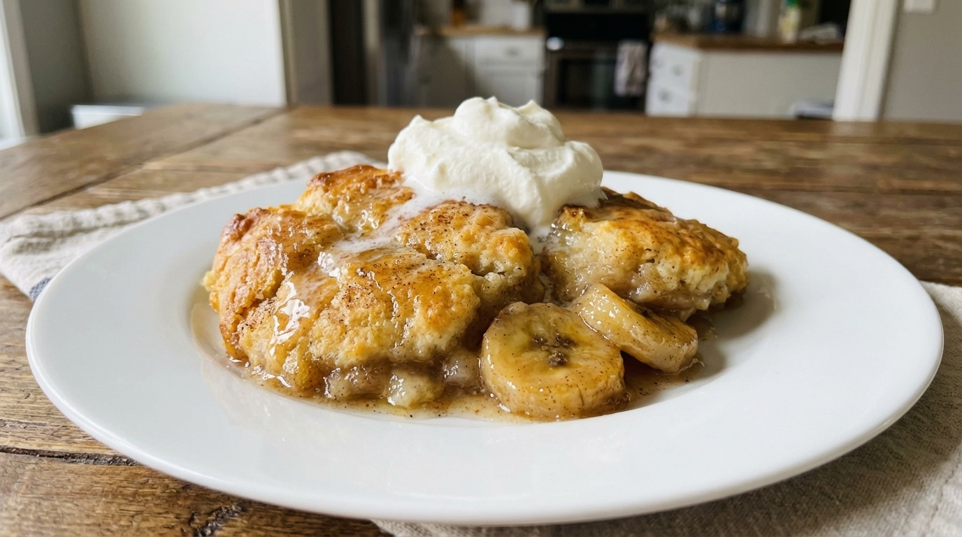 Southern Banana Cobbler