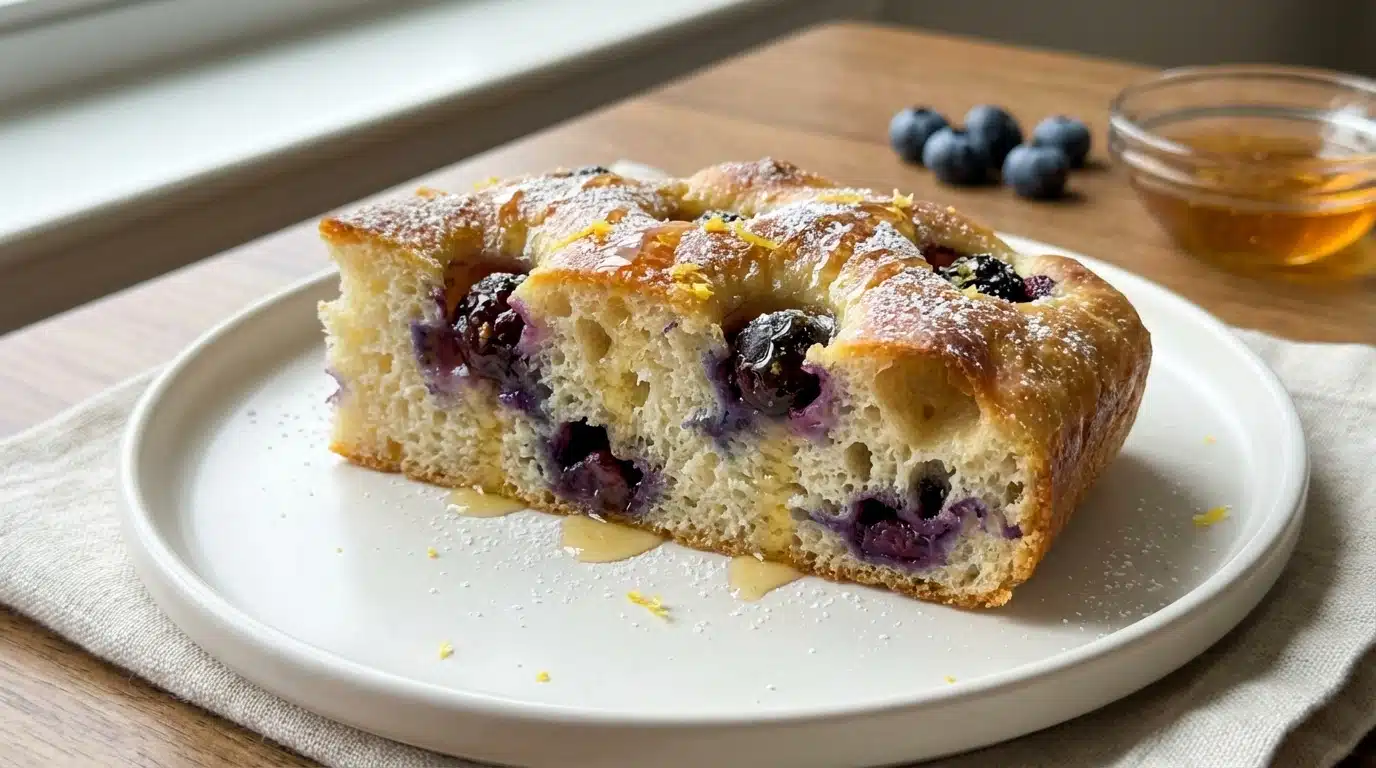 Blueberry Focaccia Bread