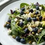 Blueberry Pistachio Spring Salad