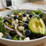 Blueberry Pistachio Spring Salad
